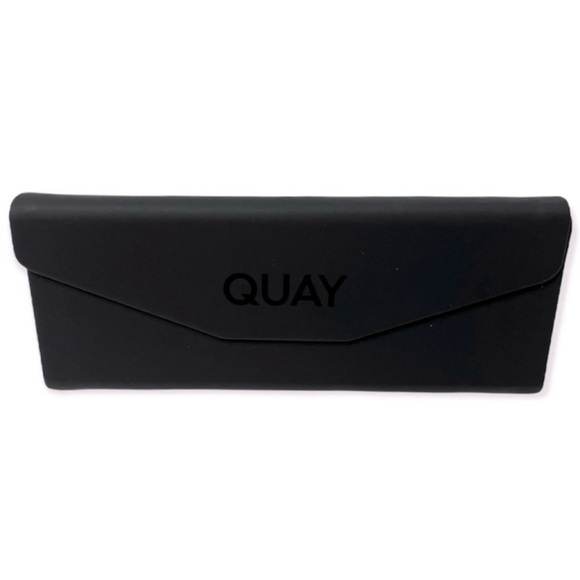 QUAY Almost Ready Sunglasses Polarized Tortoise Doe Frame Brown Fade Lens NWT - Picture 9 of 11